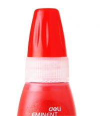 得力9879光敏印油10ml红*20