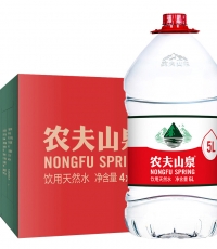 农夫山泉矿泉水5L*4