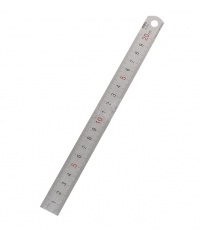 得力8462钢直尺20cm*24