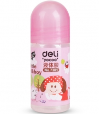 得力优酷7301液体胶水(无色)(35ml/瓶)