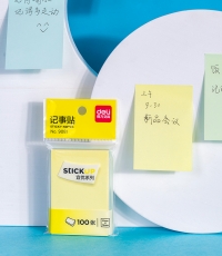 得力9081记事贴(混)76*51mm*12