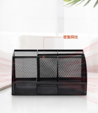 得力8903金属网状办公笔座