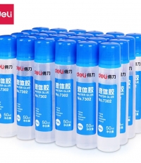 得力7302液体胶水50ml*24
