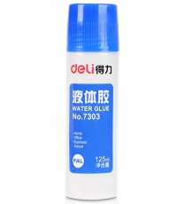 得力7303液体胶水125ml*12