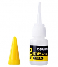 得力7144-502强力胶8g*10