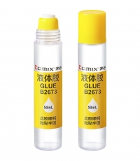 齐心B2673海绵头液体胶水50ml*12