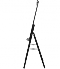得力7890_A型架夹纸白板900*600mm(黑)