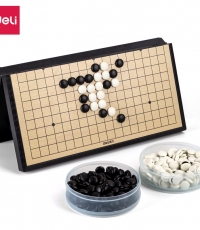 得力6765_19路磁石围棋(黑色)(盒)