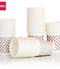 得力9570纸杯250ml*50只