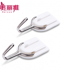美丽雅HC062818简色经典小粘钩6个/板