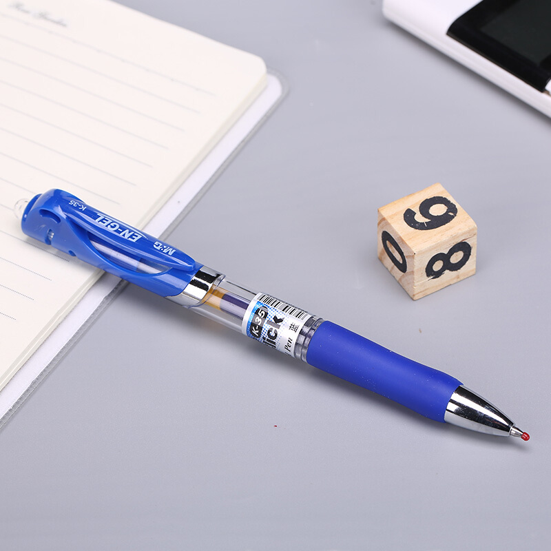 晨光中性笔办公K35蓝0.5mm 12支/盒 整盒